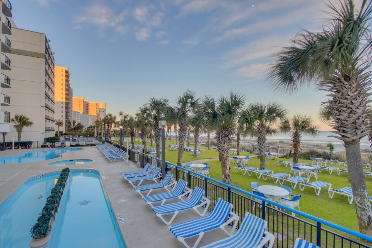 Hosteeva Oceanfront Boardwalk Beach Resort With Balcony Myrtle Beach Exteriör bild