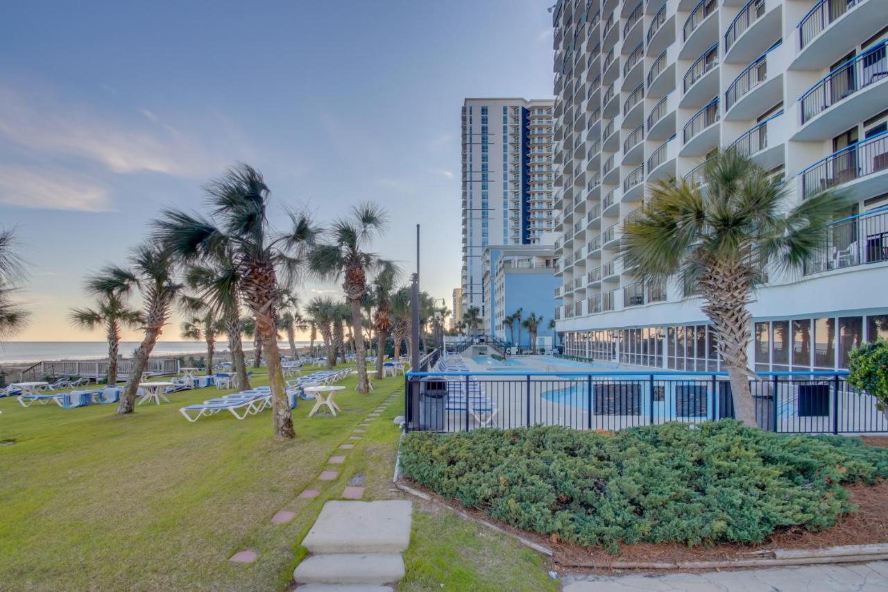 Hosteeva Oceanfront Boardwalk Beach Resort With Balcony Myrtle Beach Exteriör bild